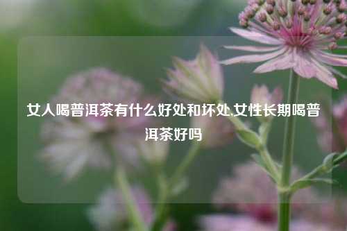 女人喝普洱茶有什么好处和坏处,女性长期喝普洱茶好吗