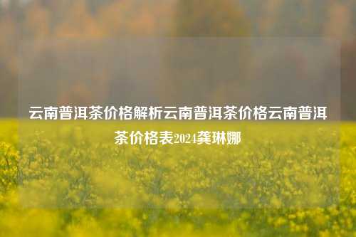 云南普洱茶价格解析云南普洱茶价格云南普洱茶价格表2024龚琳娜