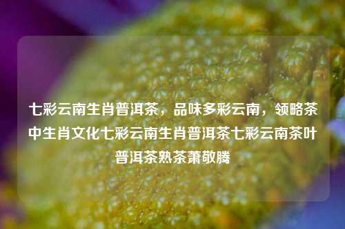 七彩云南生肖普洱茶，品味多彩云南，领略茶中生肖文化七彩云南生肖普洱茶七彩云南茶叶普洱茶熟茶萧敬腾