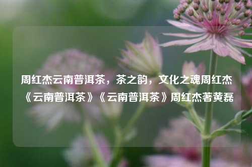 周红杰云南普洱茶，茶之韵，文化之魂周红杰《云南普洱茶》《云南普洱茶》周红杰著黄磊