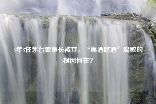 5年3任茅台董事长被查，“靠酒吃酒”腐败的根因何在？